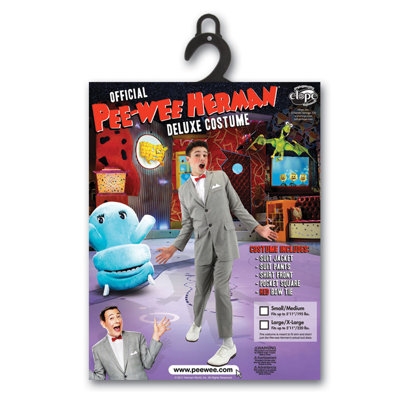 Elope Costumes Pee wee Herman Adult Costume