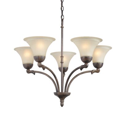 woodbridge darien 5 light chandelier