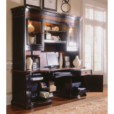 Preston Ridge Executive Desk with Hutch | Wayfair