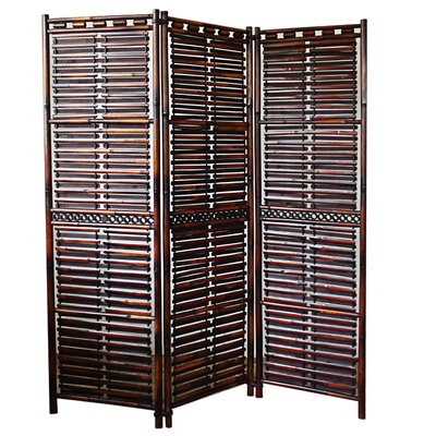 Screen Gems 72 x 60 Makaha Screen 3 Panel Room Divider