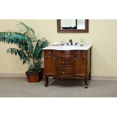 Bellaterra Home Wheeler 38.2 Single Vanity Set