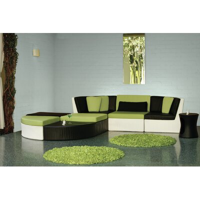 Tropitone Mobilis Sectional with Cushions