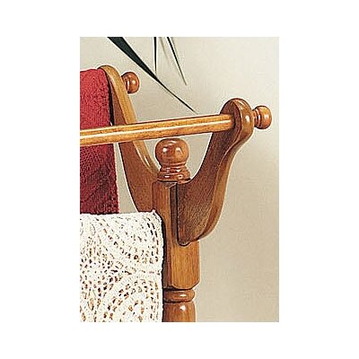 Powell Furniture Nostalgic Oak Quilt Rack