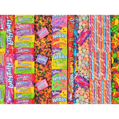 MasterPieces Candy Brands Wonka Candies 1000 Piece Jigsaw Puzzle