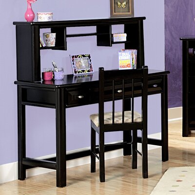 KidKraft Avalon 39.25 W Writing Desk with Hutch and Chair