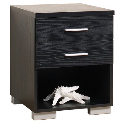 Tvilum Vancouver Bedroom 2 Drawer Nightstand