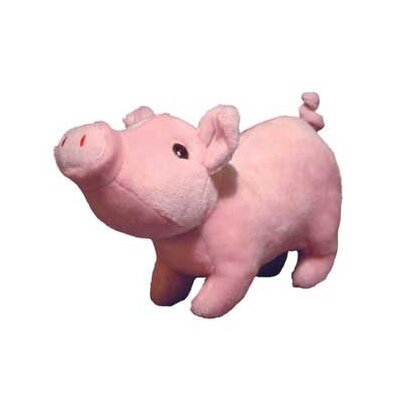 Tuffys Pet Products Paisley Farm Piglet Dog Toy