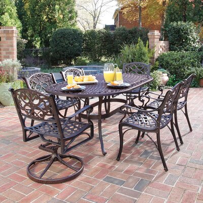 Home Styles Biscayne 7 Piece Dining Set