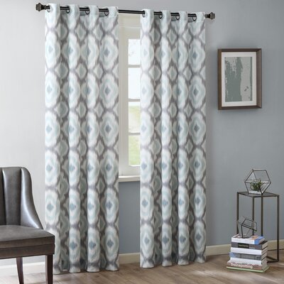 Ink + Ivy Ankara Cotton Single Curtain Panel & Reviews | Wayfair