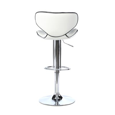 Castleton Home Oxbow Estate Airlift Barstool in White