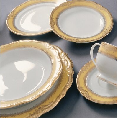 Ten Strawberry Street Studio Ten Vanessa Gold Dinnerware Set