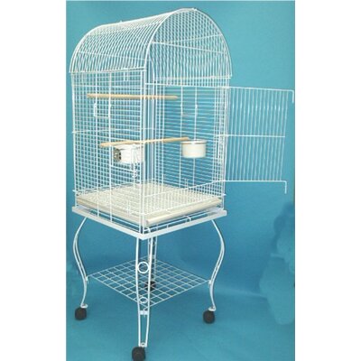 YML Dome Top Parrot Bird Cage with Stand & Reviews | Wayfair