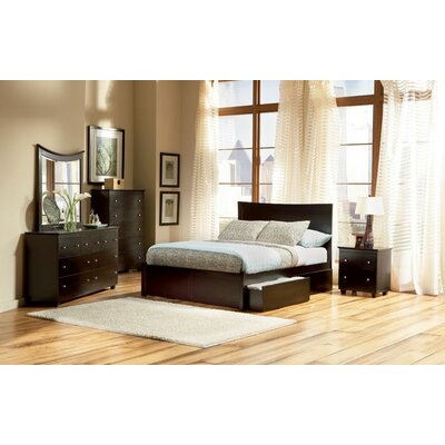 Underbed Storage Platform Bed Plans / Platform Bed with underbed ...