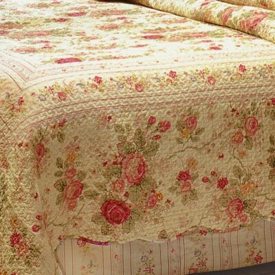 Antique Rose Piece Quilt Collection | Wayfair