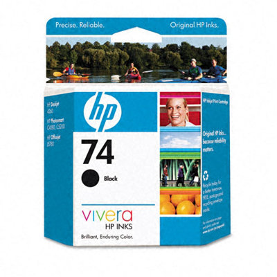 HEWLETT PACKARD SUPPLIES OEM Ink Cartridge, 200 Page Yield, Black