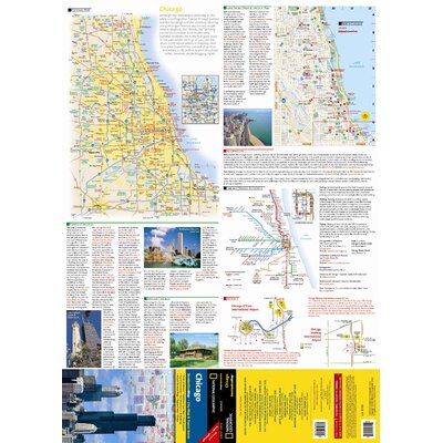 National Geographic Maps Chicago Map