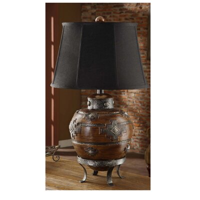 Crestview Buckle 1 Light Table Lamp