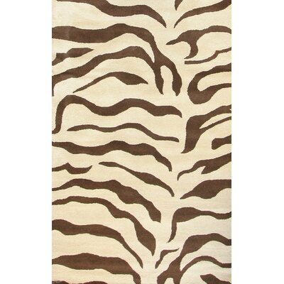 nuLOOM Safari Zebra Brown Rug & Reviews | Wayfair