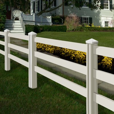 Wam Bam Fence CO. Traditional Ranch Rail Fence Set