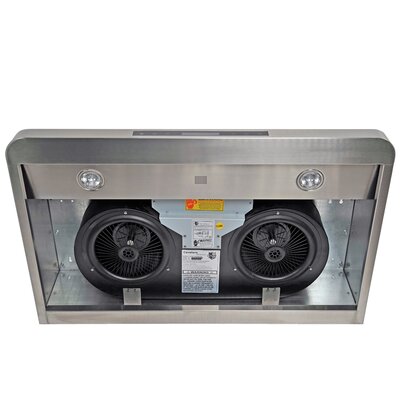 Cavaliere 36 385   900 CFM Stainless Steel Under Cabinet Mount Range