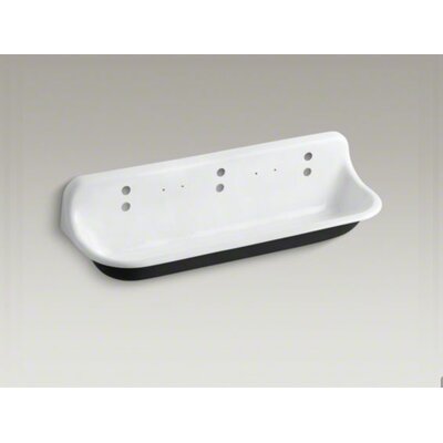 Kohler Brockway 72 x 18 Wall Mounted Wash Sink