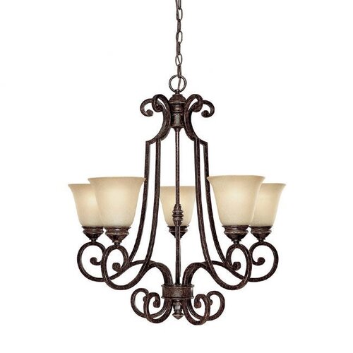 Capital Lighting Barclay 5 Light Chandelier