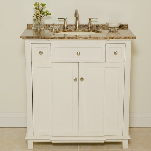 Global Treasures Patty 34 Sink Cabinet Bathroom Vanity Set