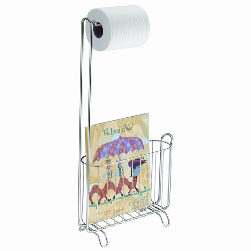 InterDesign Over The Tank Toilet Magazine Rack