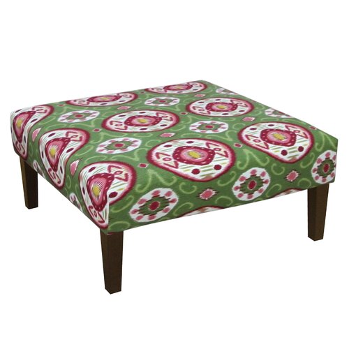 Skyline Furniture Global Fabric Cocktail Ottoman