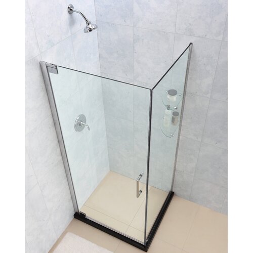 Ove Decors 60 Glass Pivot Door Shower Enclosure