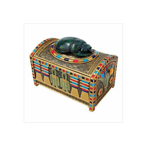 Royal Egyptian Scarab Treasure Box | Wayfair