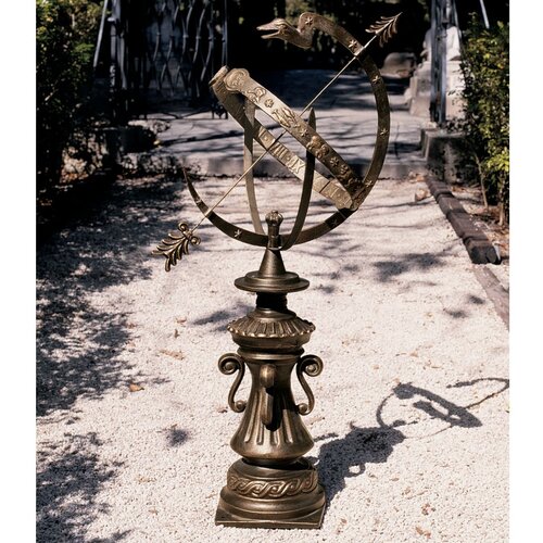 Design Toscano Hyde Park Authentic Armillary Sphere Garden Statue