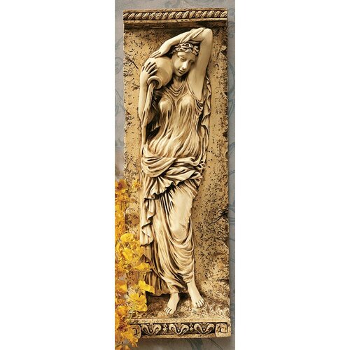 Design Toscano Water Maidens Seine Frieze Wall Décor