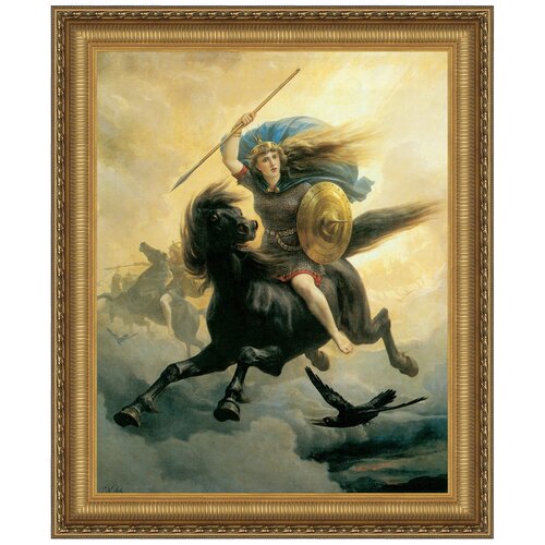 Design Toscano Valkyrie, 1865 Replica Painting Canvas Art