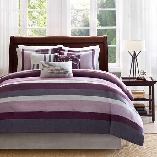 King Purple Comforter Set | Wayfair