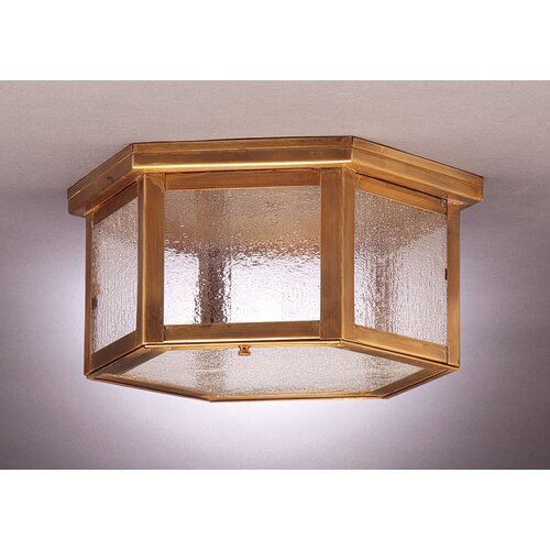 Northeast Lantern Williams 5.75 Two Medium Base Sockets Flush Mount