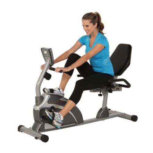 Exerpeutic 900XL Extended Capacity Recumbent Bike with Pulse & Reviews ...