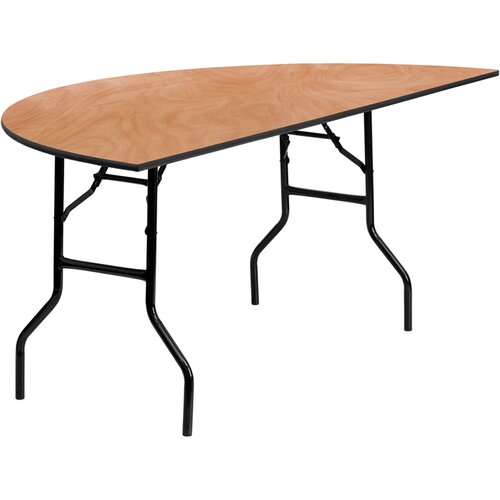 FlashFurniture Half Round Folding Banquet Table