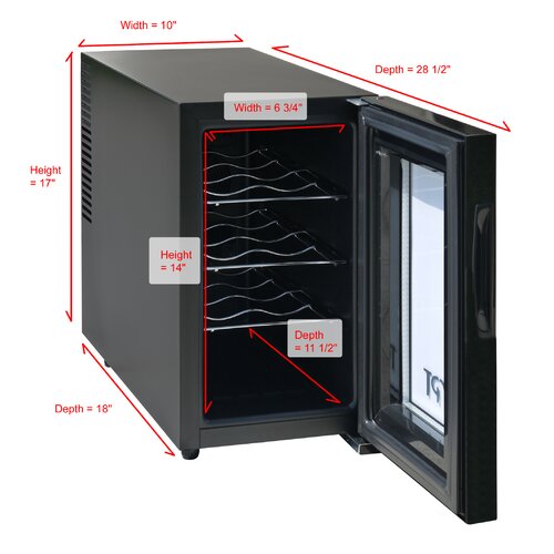 SPT Thermo Electric Slim Wine Cooler