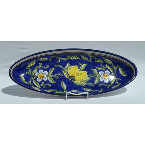 Le Souk Ceramique Citronique Design 21 Oval Platter