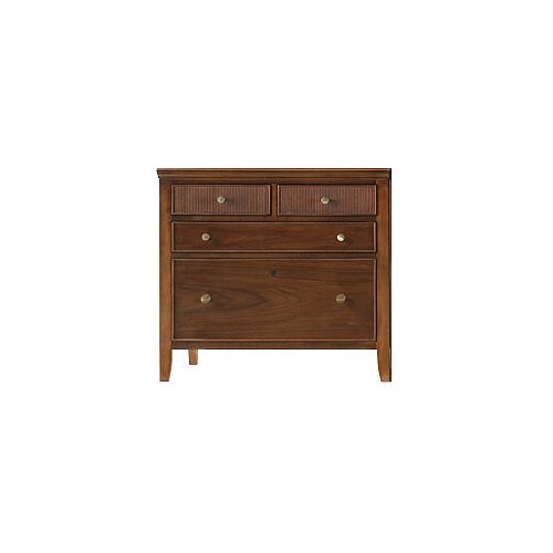 Stanley Avalon Heights Streamline Moderne Lateral File Cabinet