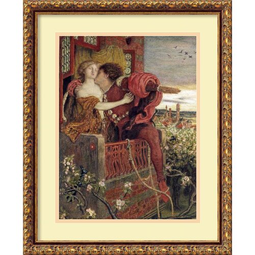 Romeo and juliet painting ford madox brown