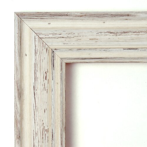 Amanti Art Point East by Daniel Pollera   Rustic Whitewash Frame