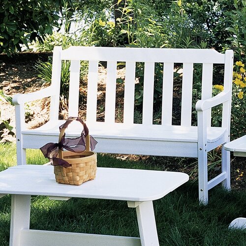 Newport Plastic Garden Bench