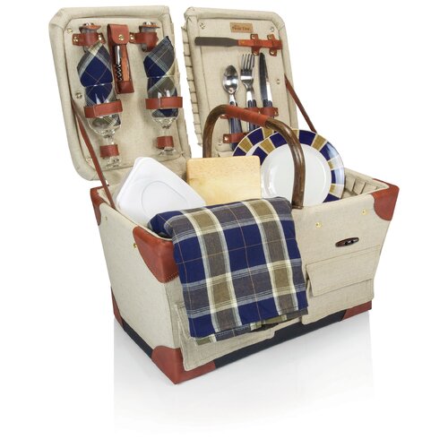 Picnic Time Pioneer Picnic Basket Set