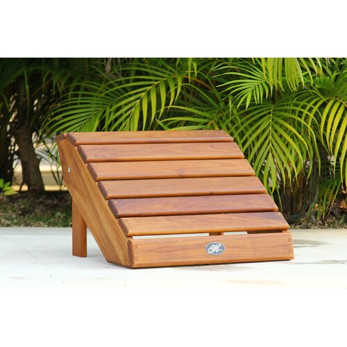 Hyres Country Haven Signature Teak Adirondack Ottoman