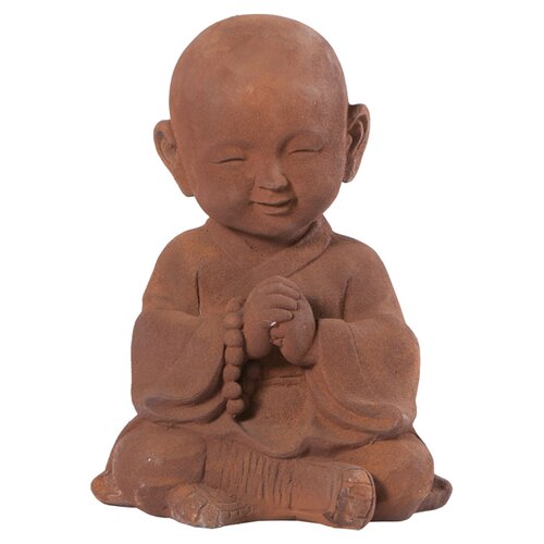 Design Toscano Baby Buddha Studying The Five Precepts Garden Statue