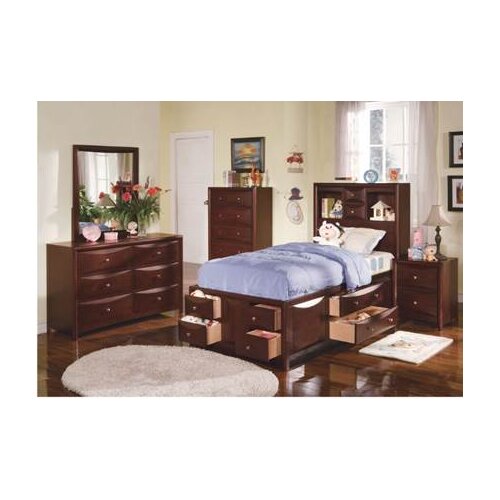 Wildon Home ® Manhattan Storage Bed in Espresso