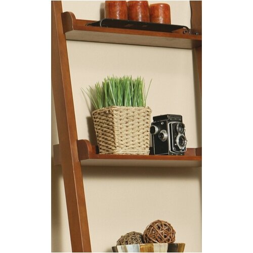 Wildon Home ® Shady Bookshelf in Warm Mahogany