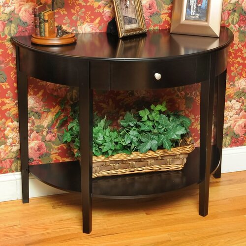 Wildon Home ® Bay Shore Large Half Moon Console Table